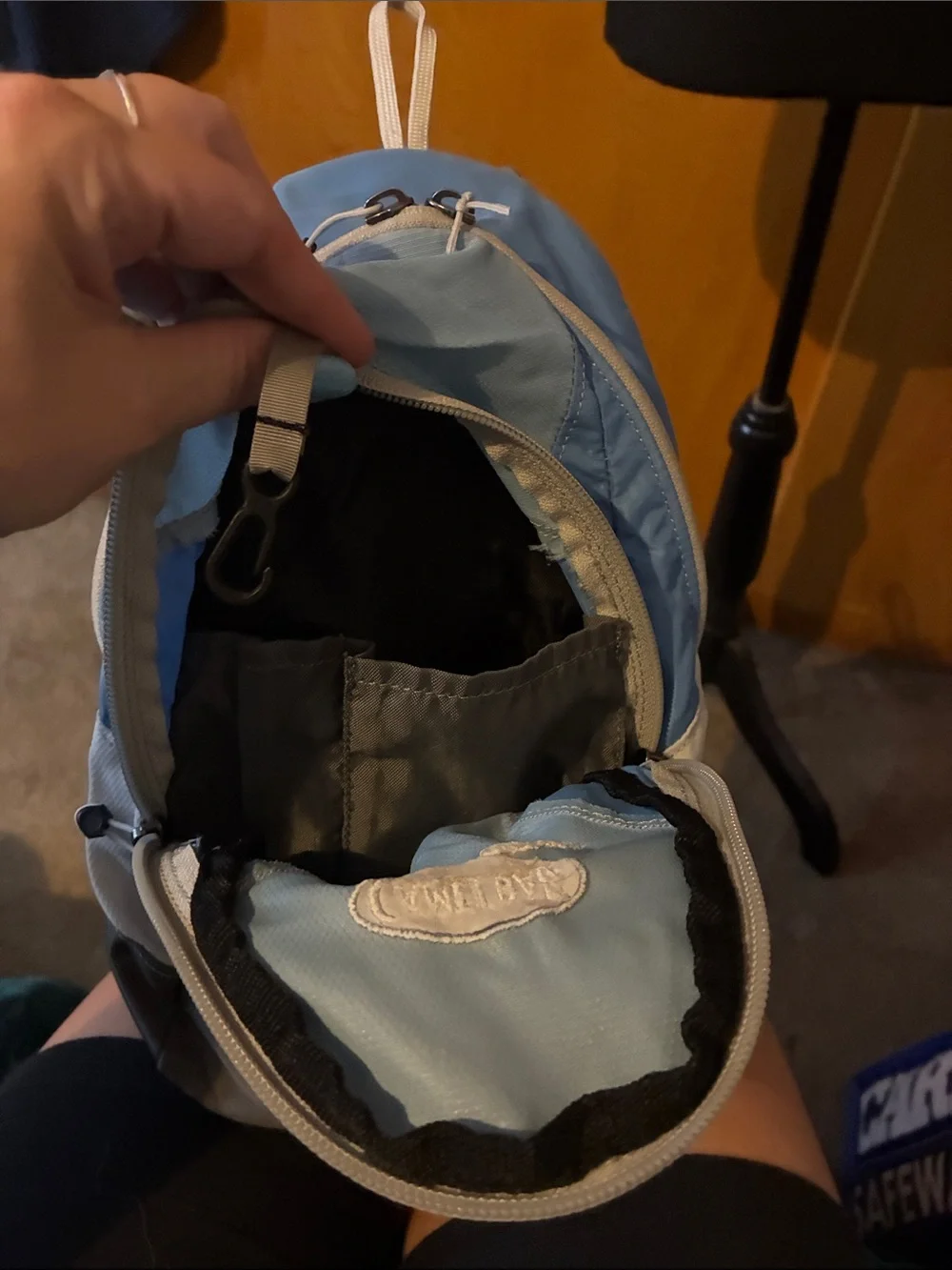 CamelBak Light Blue & Gray Women's Hydration Backpack (no bladder)